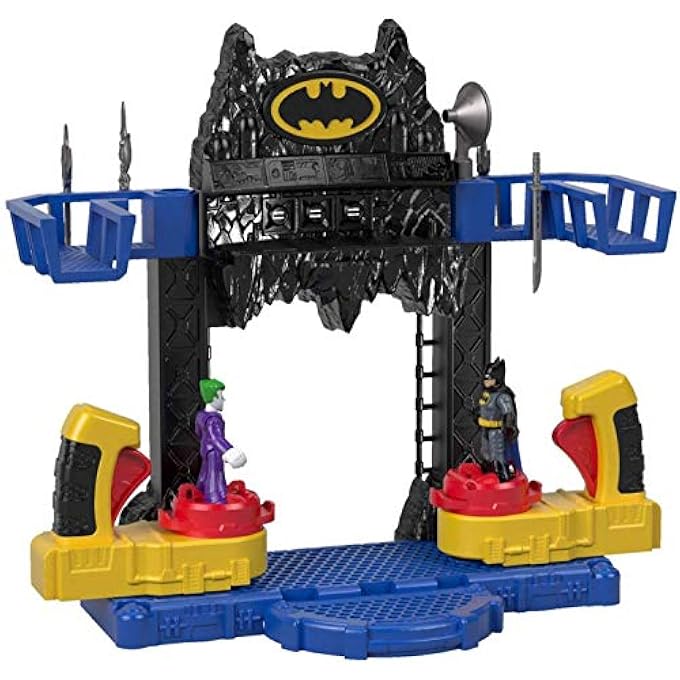 IMAGINEXT DC SUPER FRIENDS BATTLE BATCAVE PLAYSET - Image 1